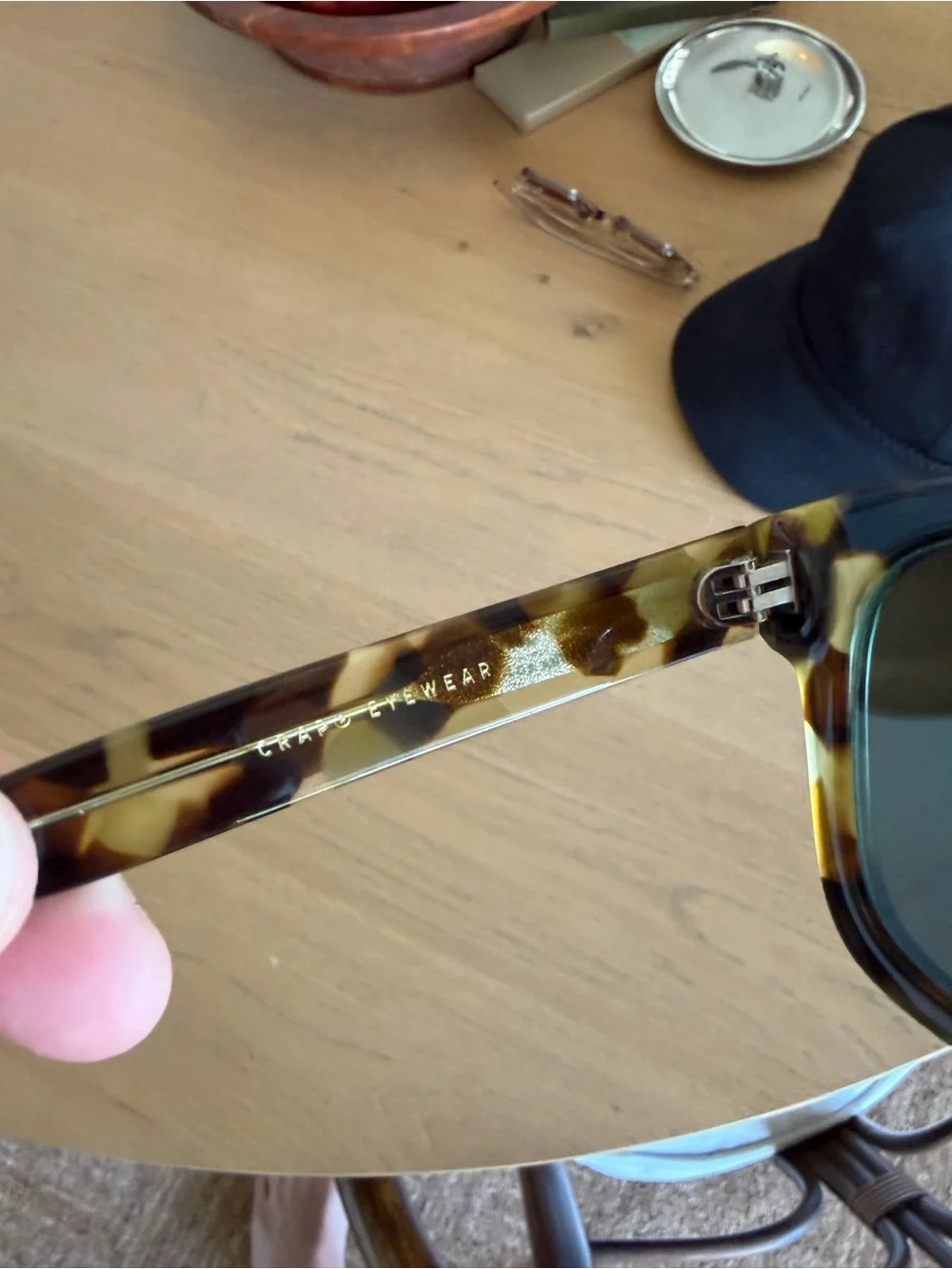 CRAP Eyewear Tortoise Frame Sunglasses (47 -23)